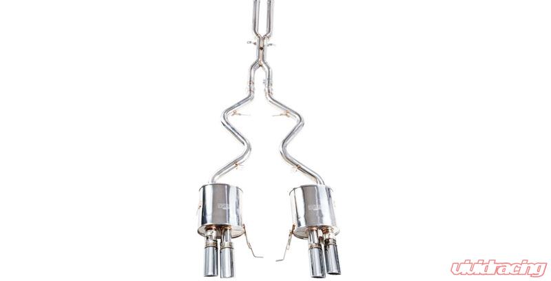 IPE SS EVO Valvetronic Exhaust System w/Remote and Chrome Silver Tips