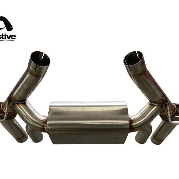G8X M3/M4 | AA Exhaust Valved 100mm w/ Carbon Tips