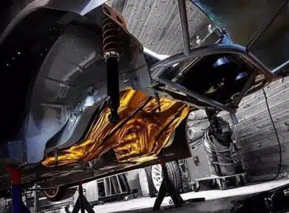 Adhesive Reflective Gold Heat Blanket