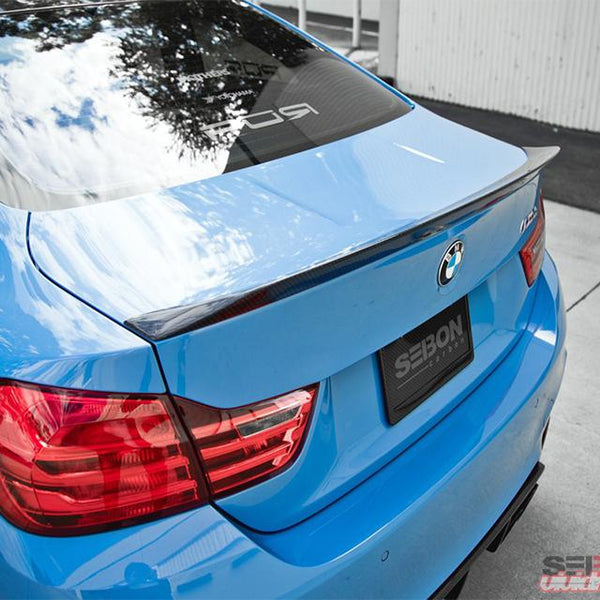 Seibon BM Style Carbon Fiber Rear Spoiler