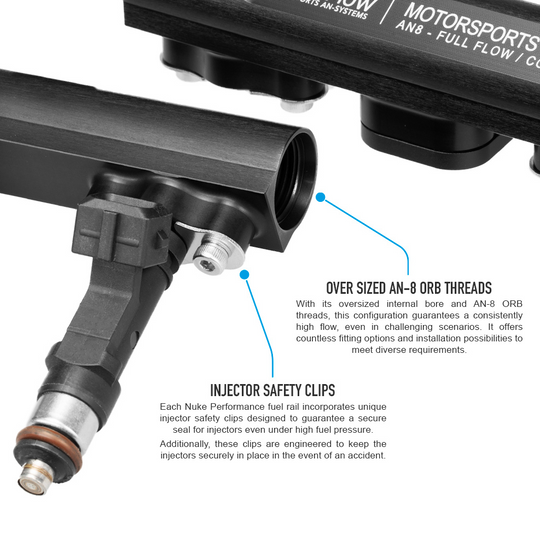 Nuke Performance S38 Fuel Rail