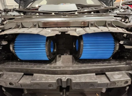 Burger Motorsports Front Mount Silicone Performance Intake System for BMW G80 G82 M3 M4 (2021+)