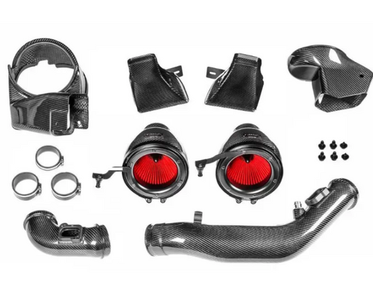 Eventuri V2 Black Carbon Intake System for BMW F80 M3 / F82–F83 M4 (2015–2020)