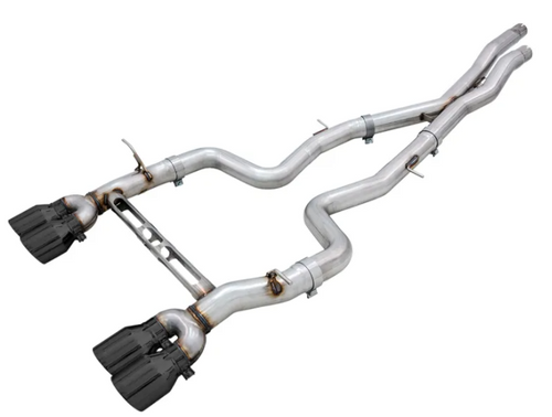AWE Track Edition Cat-Back Exhaust with Diamond Black Tips for BMW F80 M3 / F82–F83 M4 (2015–2020)