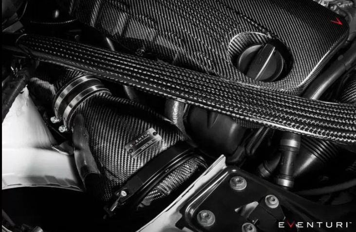 Eventuri V2 Black Carbon Intake System for BMW F80 M3 / F82–F83 M4 (2015–2020)