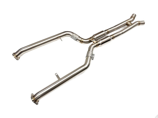 Evolution Racewerks S58 Sports Series Resonated Mid Pipes