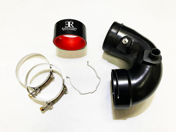 Evolution Racewerks S55 Cold Side "J Pipe"