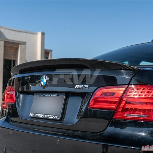 RW Carbon Fiber Perf. Style Trunk Spoiler w/ 3M Tape