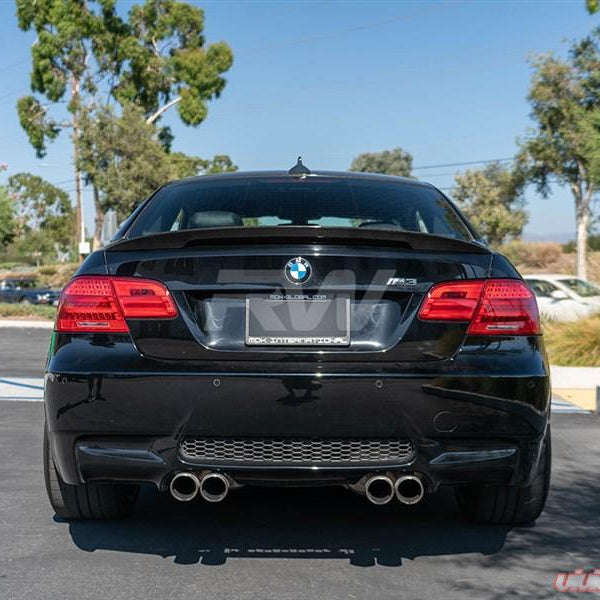 RW Carbon Fiber Perf. Style Trunk Spoiler w/ 3M Tape