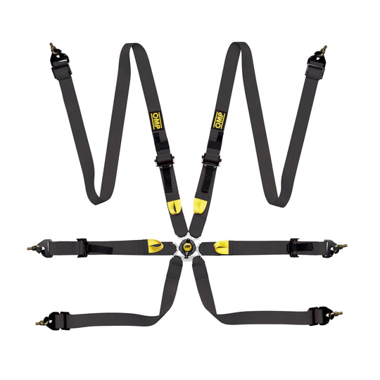 OMP 2″ 6 Point Harness FIA 8853-2016