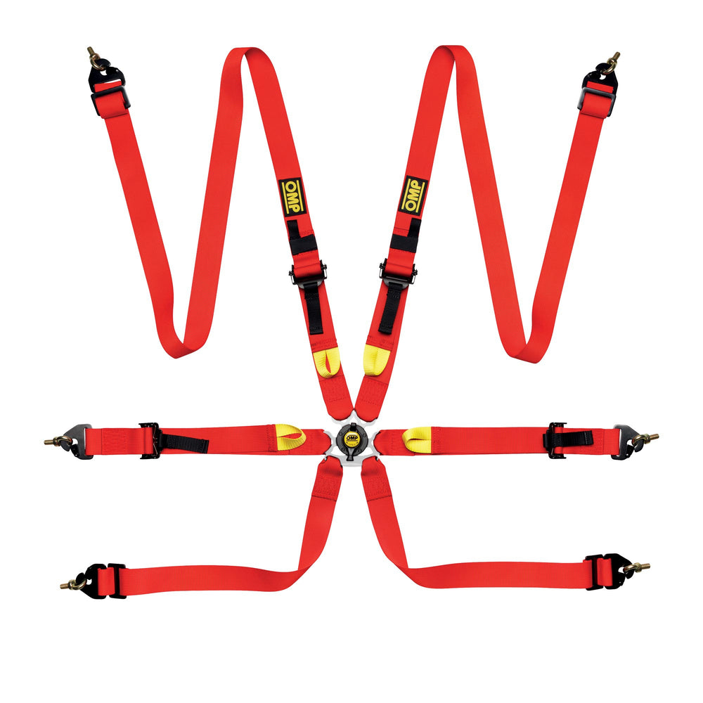 OMP 2″ 6 Point Harness FIA 8853-2016