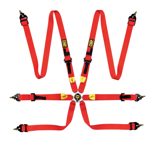 OMP 2″ 6 Point Harness FIA 8853-2016