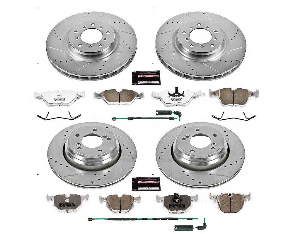 Power Stop Z26 Street Warrior Brake Kit Front & Rear BMW M3 2001-2006