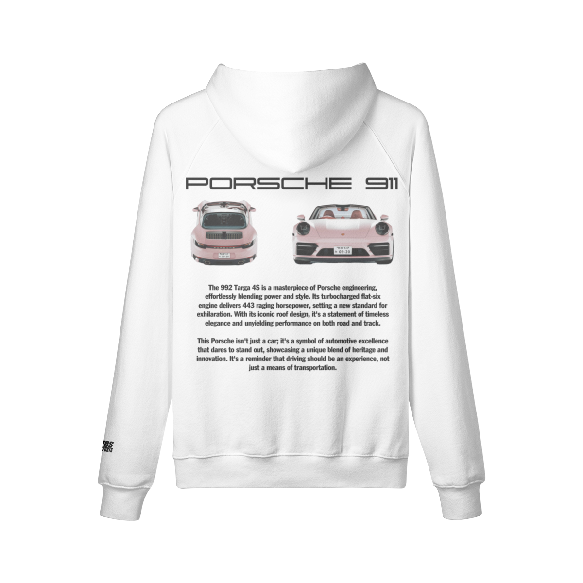Pink Sakura Hoodie - 992 Targa 4S