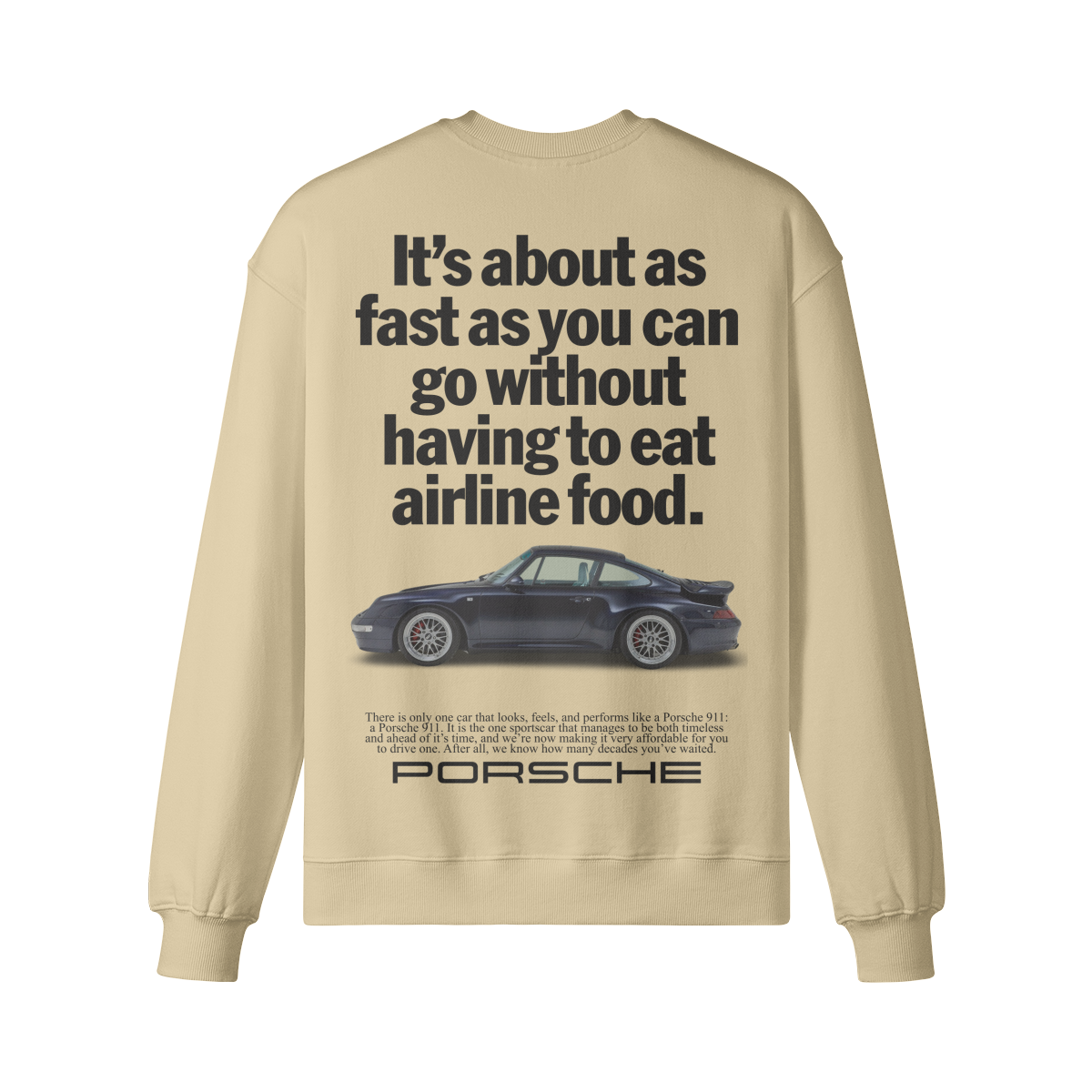 No Airline Food Sweatshirt - 993 Turbo