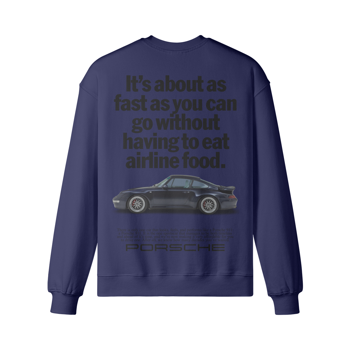 No Airline Food Sweatshirt - 993 Turbo
